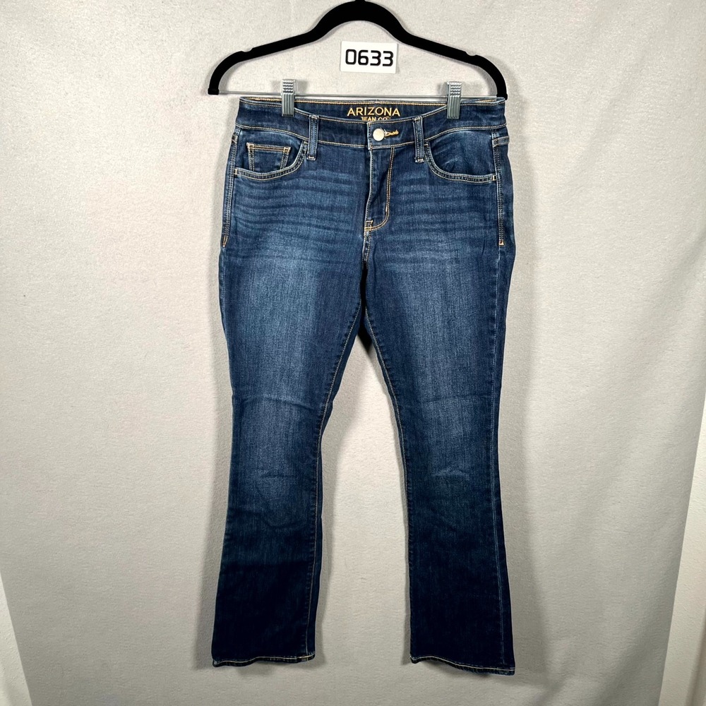 Arizona Co. Bootcut Jeans Womens 5 Blue Denim Medium Wash Streetwear‎ Casual